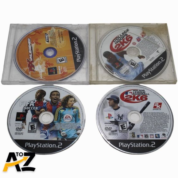 Lot of 12 Sony Playstation 2 PS2 Video Games hoops 2k6 Nascar MX Baseball Etc - Picture 6 of 7